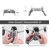 HeiyRC Landing Gear Extensions for DJI Mini 2/Mini SE/Mavic Mini Drone Foldable Height Extended Leg Accessory