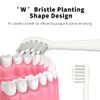 Replacement Toothbrush Heads Compatible with TAO Clean Electric Toothbrush Replacement Heads, 5 Pack (White)