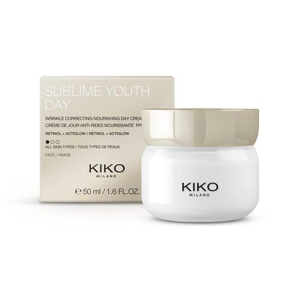 KIKO Milano Sublime Youth Day | Wrinkle Correcting And Nourishing Day Cream With Retinol - Spf 15