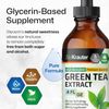 Decaffeinated Green Tea Extract Drops - Antioxidant Boost, Alcohol-Free &