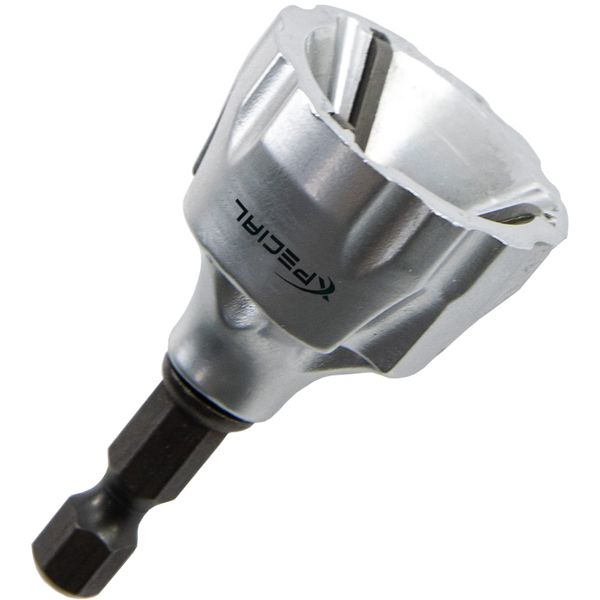 Deburring External Chamfer Tool, with Tungsten Carbide Blade, Deburring Chamfering Drill Bit, Remove Burr Tools Quick Release Hex Shank. Improved Durability and Sharpness. Fits 1/8" to 3/4".