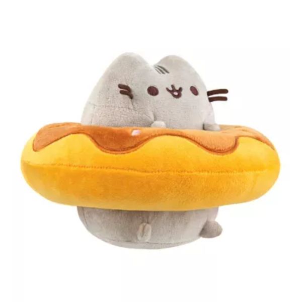 Pusheen in a Chocolate Donut Plush Toy