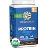 Sunwarrior Protein Warrior Blend Chocolate Flavor 1.7 lbs for Peak Performance