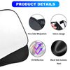 For Mini Cooper 15-2023 Windshield Sunshade Foldable Window Sun Visor Blocks UV