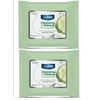 2 Pack DeepFresh Make-Up Removal Cucumber Wipes 2*25 pcs