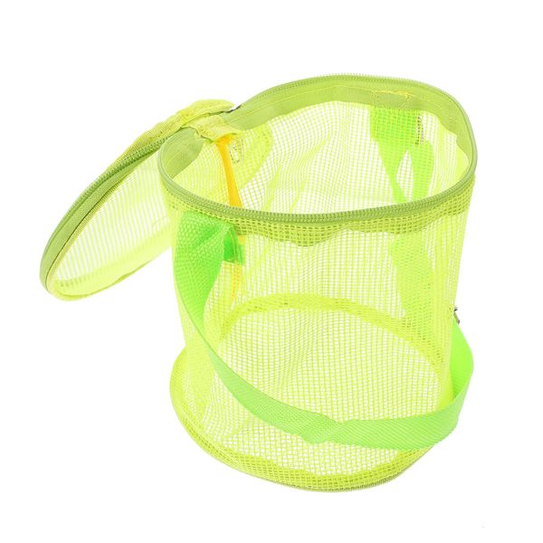 Yardenfun Beach Storage Bag Beach Toys for Kids Beach Tote Bag Bag Organizer for Backpack Mesh Summer Bags Beach Net Bag Beach Toy Tote Beach Toy Bucket Mesh Bucket Sand Toy Bag Green Child