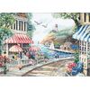 Dimensions 'Café by The Sea' Counted Cross Stitch Kit, 14 Count White Aida, 14" x 10"