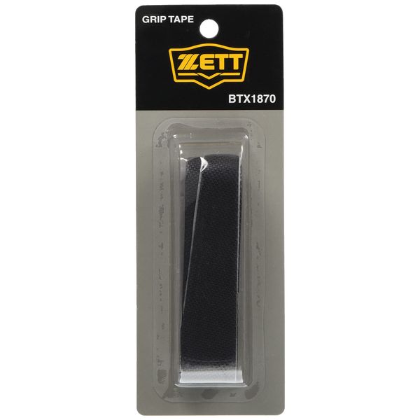 ZETT BTX1870 Baseball Bat Grip Tape (Soft Wet), Black