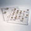 plastic sheets ENCAP, clear pockets for 5-Euro sets in capsules