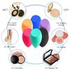 Audamp Makeup Sponges Makeup Sponge Puff Tex Free Wet & Dry (Pack of 6)