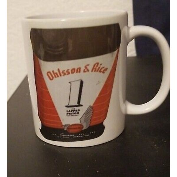 OHLSSON AND RICE #1 FUEL CAN COFFEE MUG 11OZ.