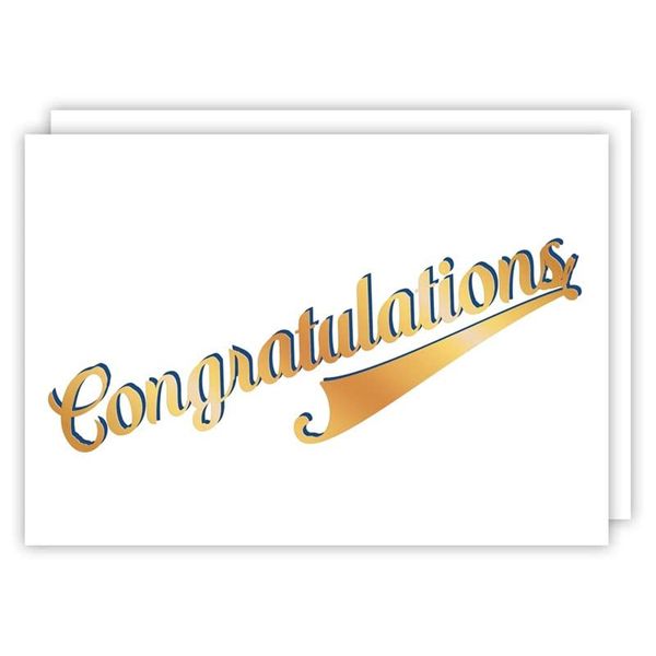 Quire Collections Piet Card Congratulations,115x163mm