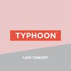 Typhoon Cafe Concept Flat White Mug, Pink, 300ml