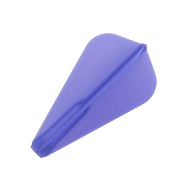 Cosmo Darts Fit Flight 3 Pack Super Kite Dart Flight (Dark Blue)