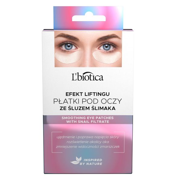 L'Biotica Augenpads Slime Snail Anti-Aging, 3 x 2 Stück