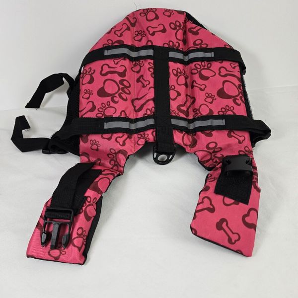 Pet Swimming Water Safety Vest Dog Life Jacket Swimsuit Lifesaver SMALL