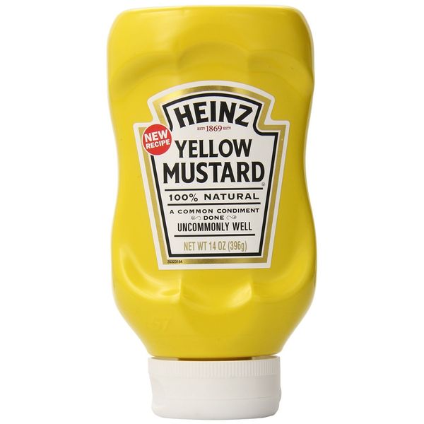 Heinz, Yellow Mustard, 14 Ounce