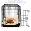 DERICOR Dog Bed Dog Crate Bed Plush 36" UK Machine Washable