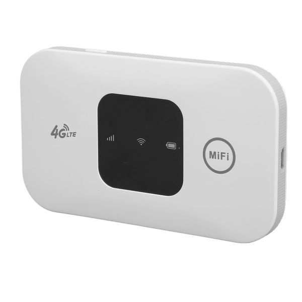 Portable WIFI Hotspot, 4G Mobile WIFI Router WIFI Dongle Unlocked Low Cost Travel Wi-Fi Connection with Up to 10 Devices Download 150Mbps, Upload 50Mbps