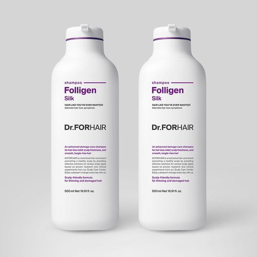 Doctor For Hair Damaged Hair Care Hair Loss Symptom Relief Polygen Silk Shampoo 500mlX2