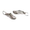 Running Track shoe sterling silver charm .925 x 1 Runner charms