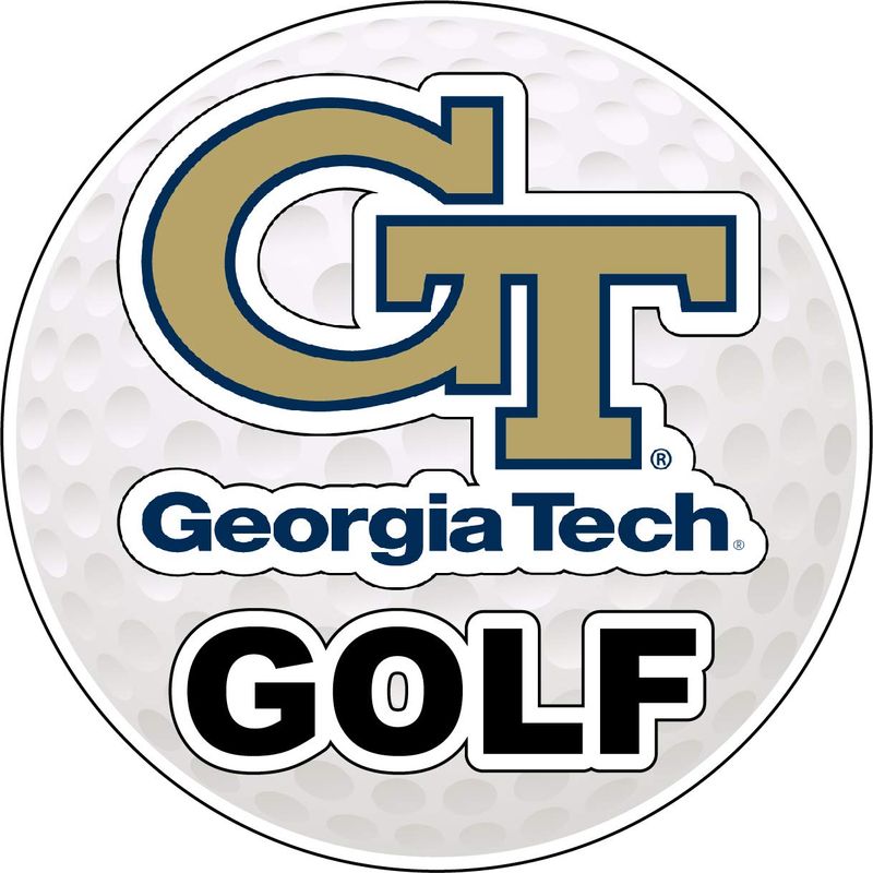 Georgia Institute of Technology Yellow Jackets 4-Inch Round Golf Ball ...