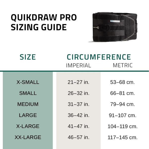 Aspen Medical Products Quikdraw PRO Back Brace with Pulley System Lower-Back and Lumbar Pain Relief for Men and Women, Breathable, Small