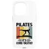 Hülle für iPhone 15 Pro Pilates It's Core Tastic Workout Übung