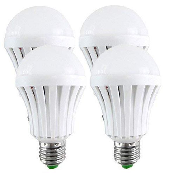 Emergency LED Light Bulb, Epicgadget 4 Pack White Magical Emergency LED Light Bulb E27 6500K White (12W)