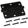 Baldwin 1435190I Radius Mortise Hinge, Black