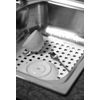 Rotho, Basic, Sink mat, Plastic (PP) BPA-free, grey, 31,0 x 27,0 x 0,4 cm