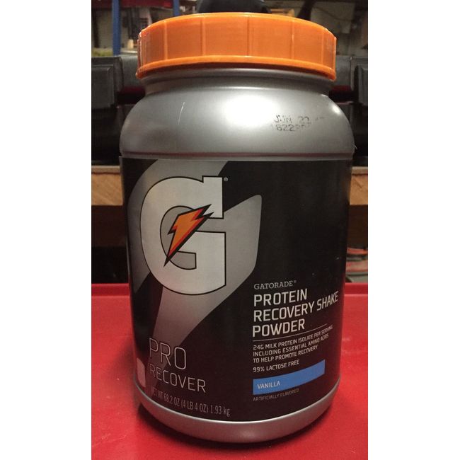 GATORADE PRO RECOVER Protein Recovery Shake Powder-4 lb Bottle
