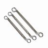 US PRO Tools 8 Piece Double Offset Ring Spanner Wrench Set 6-22MM 75DEG 3529