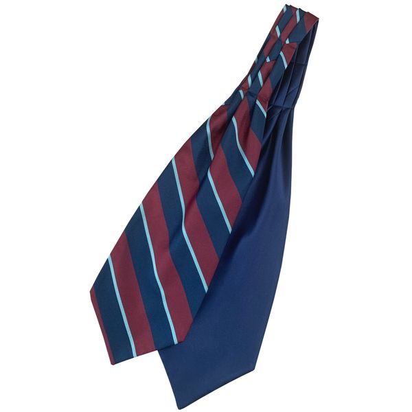 RAF Royal Air Force Woven Striped Ascot Style Cravat