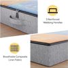 TidyCorner 2-Pack Under Bed Storage Containers, 4.5 Inches Tall Low Profile