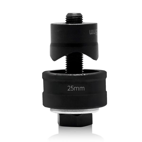 CCLIFE Lochschneider 25 mm, Schraublochstanzer für exakte Lochstanzungen in Spüle, Metall und Edelstahl