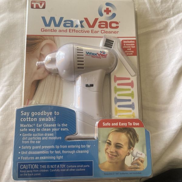 WaxVac Gentle Effective Ear Cleaner As Seen On TV Free Shipping NEW
