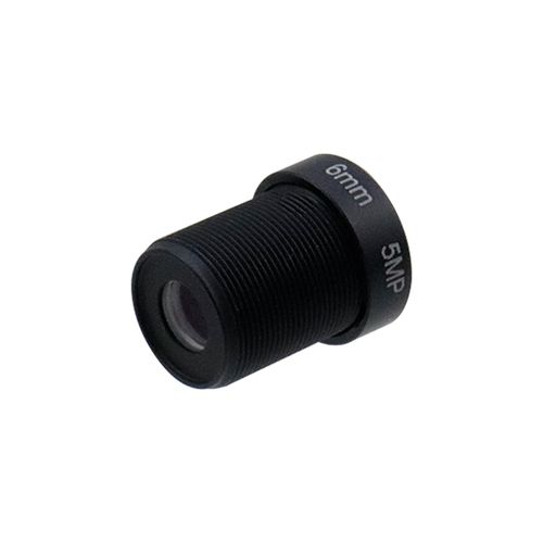 Dahszhi 6mm 5MP CCTV Camera Lens Super Clear,5MP HD CCTV Security Camera Wide Angle Lens,Standard M12 Screw Connector Camera Replacement Parts