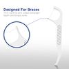 Fremouth Orthodontic Flossers for Braces - Ortho Dental Floss Picks, 100 Count (Pack of 1)
