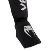 Venum Kontact Shin Guards - Black/Silver - X-Small