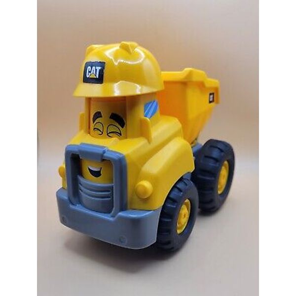 CAT Caterpillar Junior Crew Construction Pals Dump Truck Toy w/Vroom Sounds