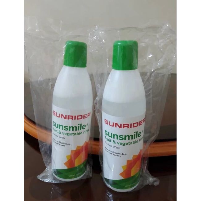 NOW AVAILABLE SunSmile Fruit & Vegetable Rinse, by Sunrider