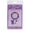 Sweet Dixie Small Holly Wreath Die, Grey