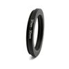 System-S Lens Adapter 37mm Thread to 30mm Step Down Ring in Black for Filter