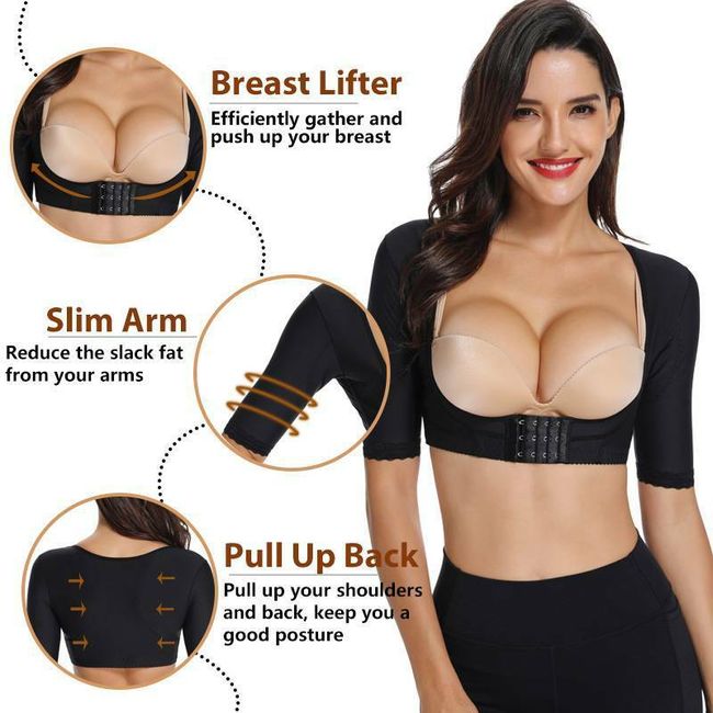 Women Upper Arm Shaper Compression Posture Shaper Tops Weight Loss