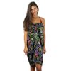 Funky Skull Sarong Hawaiian Multi, Black, One Size