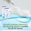 Menicon Unique pH Multi-Purpose Solution + RGP Lens Case, 4 Fl Oz (Pack of 2)