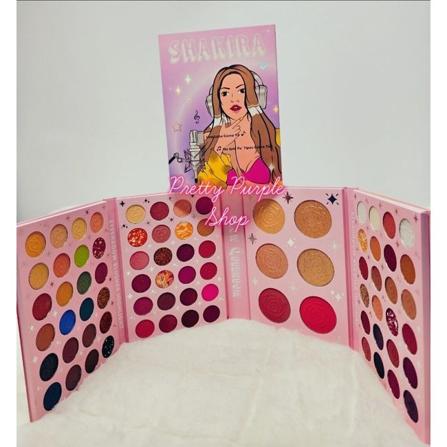 Karol G Shakira Makeup Palette - Eyeshadow Palette/ Face Highlighter & blusher