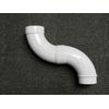 (5) 90 Long Spigot 2" Central Vacuum PVC Rough-in Fitting