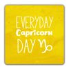 Shopagift Everyday Capricorn Day 2 Pack Coasters - 9cm x 9cm